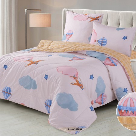 Комплект постельного белья с одеялом вместо пододеяльника Primavera арт.54