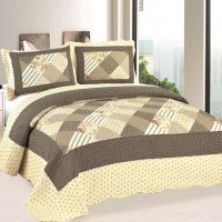 Покрывало Patchwork хлопковое Евро арт.25