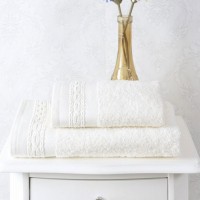 NELSI (св.крем) 50x90-70х140 Комп. полотенец