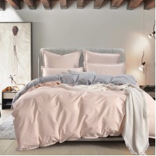 Дамиана (розовое) постельное белье из сатина 2 наволочки