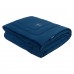 Роланд (синее) 195х215 Трикотажное одеяло