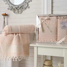 DAMASK KOZALI (абрикос) 50x90-70х140 Комп. полотенец