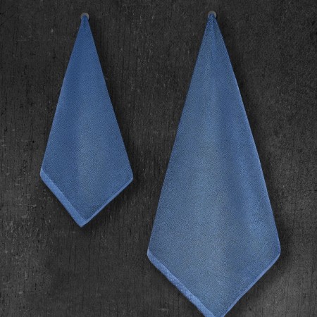 Diamond (синее) 70х140 Полотенце Махровое