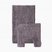 LUNA (темно фиолет) Набор ков. для ванной комнаты 60х100 и 50х50
