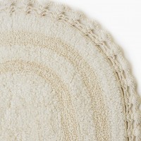 OLIVIA (крем) Набор ков. для ванной комнаты 60х100 и 50х50см