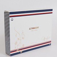 Постельное белье "ALTINBASAK" ESTIVA Сатин ( Eвро )